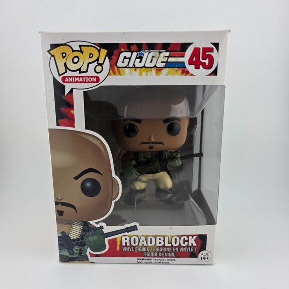 2015 Funko Pop! Retro Toys: G.I. Joe #45 Roadblock Collectible Vinyl Figure NEW - Picture 1 of 5